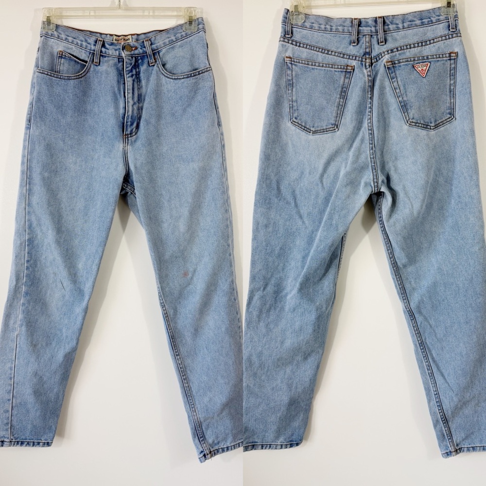 Vintage Guess AST050 Light Wash Jeans Size 32